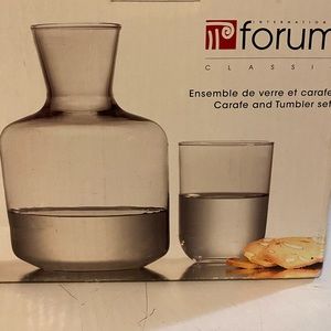 New old stock carafe and tumbler set - Turkey